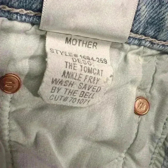 Mother Superior The Tomcat Ankle Fray in Saved By the Bell Size 25 - Picture 12 of 12